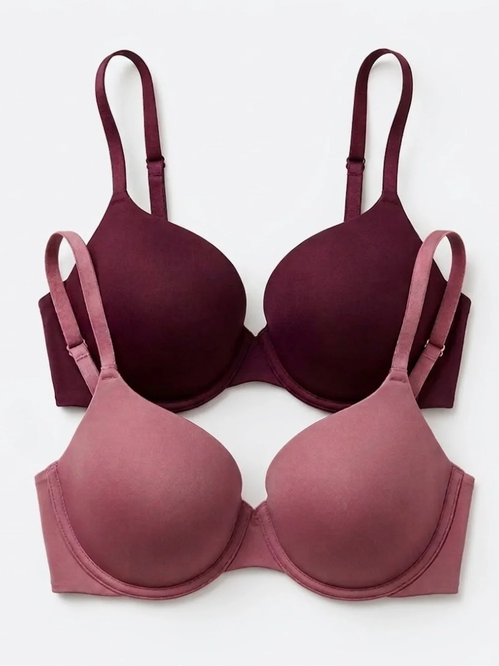 Victoria’s Secret Wear Everywhere Lightly Lined Bra Set - Purple and Pink 32DD